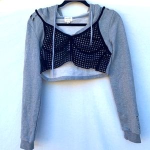 EMORY PARK CROPPED HOODIE NWT!